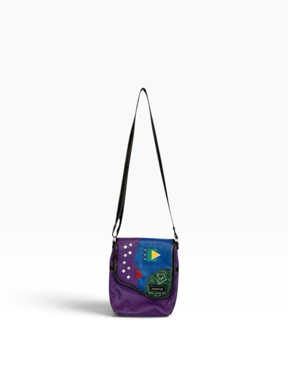 VTG 90s Carogi Carson Rogers Convertible
Backpack Crossbody Bag Art Face
